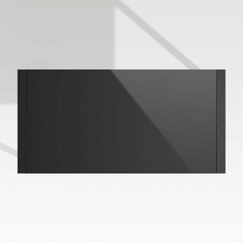 Dune Negro Exterior Mesa alta de comedor con Cristal.