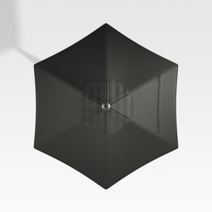 Paraguas redondo de 6 pies Charcoal