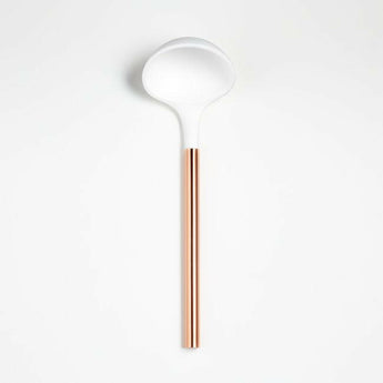 Cucharón Ada Blanco y Cobre.