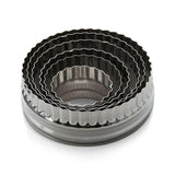 Juego de 6 cortadores de galletas.