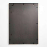Marco de pared de bronce antiguo cepillado 20x30.