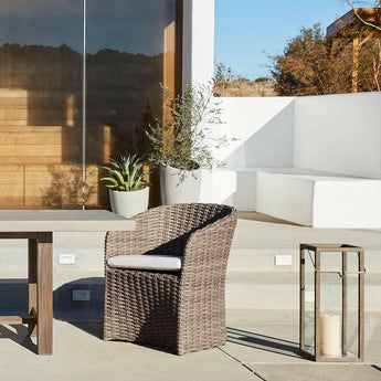 Slant Light Grey Short Indoor/Exterior Plantador.