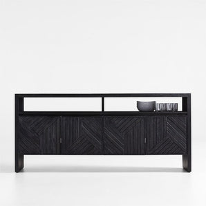 Credenza Dunewood 70" Charcoal con estante