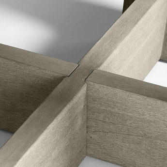 Alero Mesa de comedor redonda de 54".