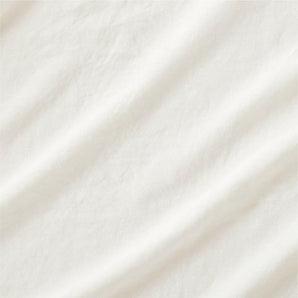 Nuevo juego de sábanas de lino natural EUROPEAN FLAX ™-Certified Pampas Ivory Queen Bed.