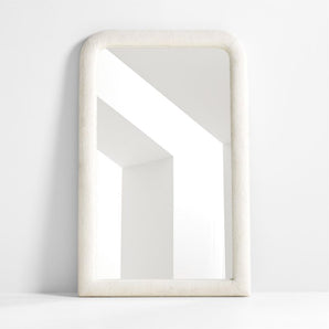 Espejo de pie rectangular Harris Boucle