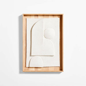 Arte de pared en papel maché "Lain I".