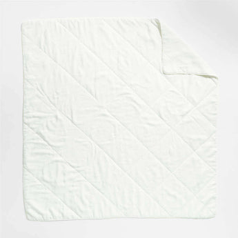 EUROPEAN FLAX ™-Certified Linen Crisp White Full/Queen Edredón.