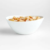 Tazón de comida blanco Mercer.