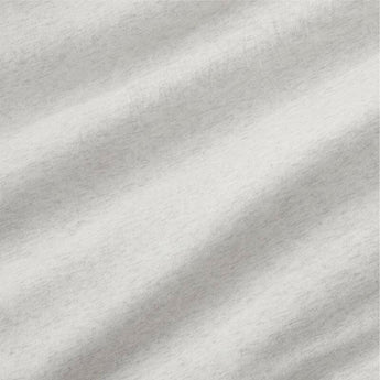 Cozysoft Algodón orgánico Jersey Heathered Marfil Estándar Almohada Sham.