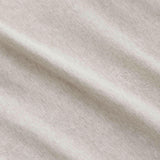 Cozysoft Organic Jersey Oatmeal Brown Standard Pillow Sham.