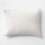 Cozysoft Organic Jersey Oatmeal Brown Standard Pillow Sham.