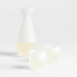 Ryo Frosted Cristal Sake Set.