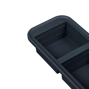 Souper ® Cubos Charcoal Gris Paquete individual de 2 tazas.