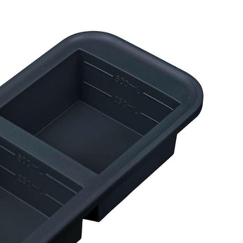 Souper ® Cubos Charcoal Gris Paquete individual de 2 tazas.