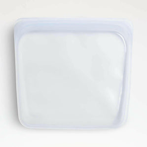 Stasher Clear Bolsa de silicona reutilizable para sándwiches.