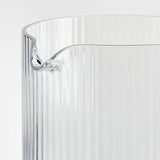 Sinfonía 47-Oz. Jarra acanalada Cristal