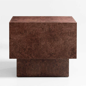 Mesa auxiliar Cubist Burl.