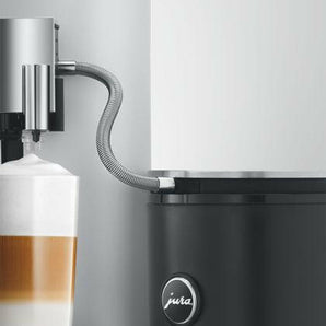 Tubería de leche con revestimiento de acero inoxidable.