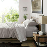 Juego de sábanas de percal de 400 hilos.