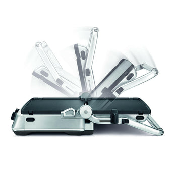 la parrilla para dorar y prensar.