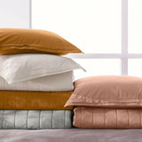 Suave funda de edredón.