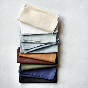 Servilleta de algodón orgánico Aspen.