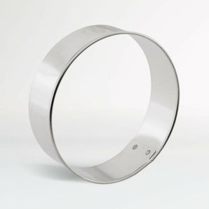 Cortador de galletas circular.