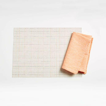 Mantel Individual Chilewich Crepe Stitch Shell.