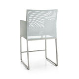 Taburete de mostrador Dune con cojín Sunbrella®.