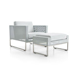 Sillón Dune con cojines Sunbrella®.