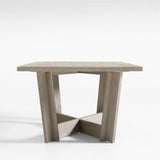 Alero Mesa de comedor rectangular de 86".