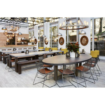 Silla de comedor metálica Tig.