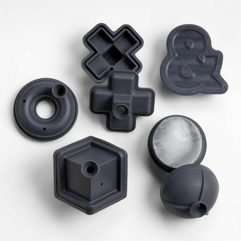 Juego de 2 moldes de hielo Jack.