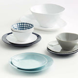 Marin Exterior Plato de ensalada de melamina.