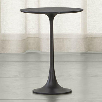 Mesa decorativa de mármol Nero.