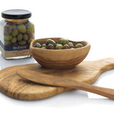 Esparcidor de madera de olivo.