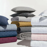 Edredón de lino belga.