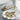 Plato blanco Ruffle 16".