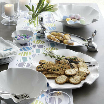 Tenedor para servir buffet.