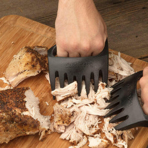 Garras para desmenuzar carne a la barbacoa.