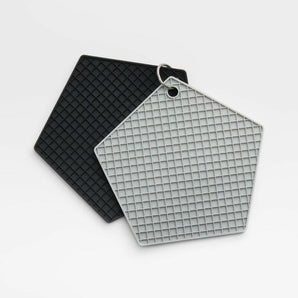 Salvamanteles de silicona Gayle, juego de 2.