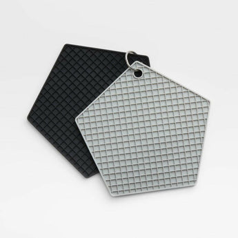 Salvamanteles de silicona Gayle, juego de 2.