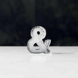 Ampersand Ice Molds, Set of 2.