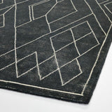 Ruell Black Rug 6x9.