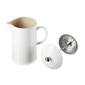 Le Creuset Meringue French Press 22cm.