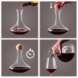 Vacu Vin Wine Decanter.
