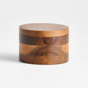 Acacia Salt Cellar wood