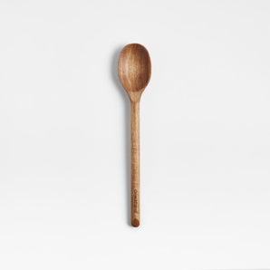 Crate & Barrel Acacia Small Spoon