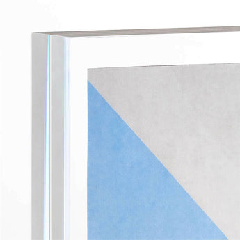 Acrylic 8x10 Block Picture Frame.